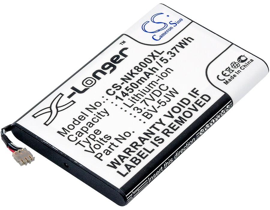 Batteri for SmartPhone, Mobil for Nokia 800, Lumia 800, Lumia 800C og andre.