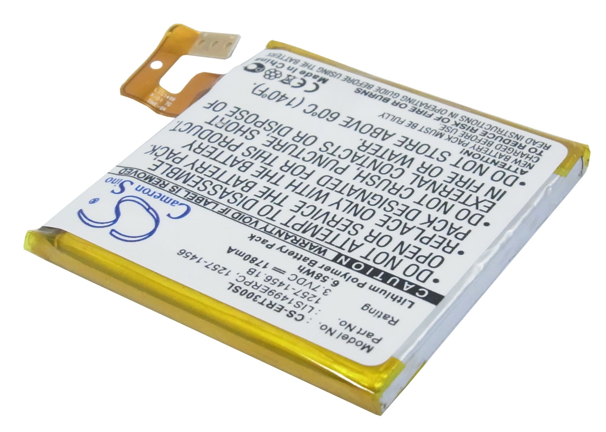 Batteri for SmartPhone, Mobil for Sony Ericsson Xperia T LT30p, Mint, Xperia TL og andre.