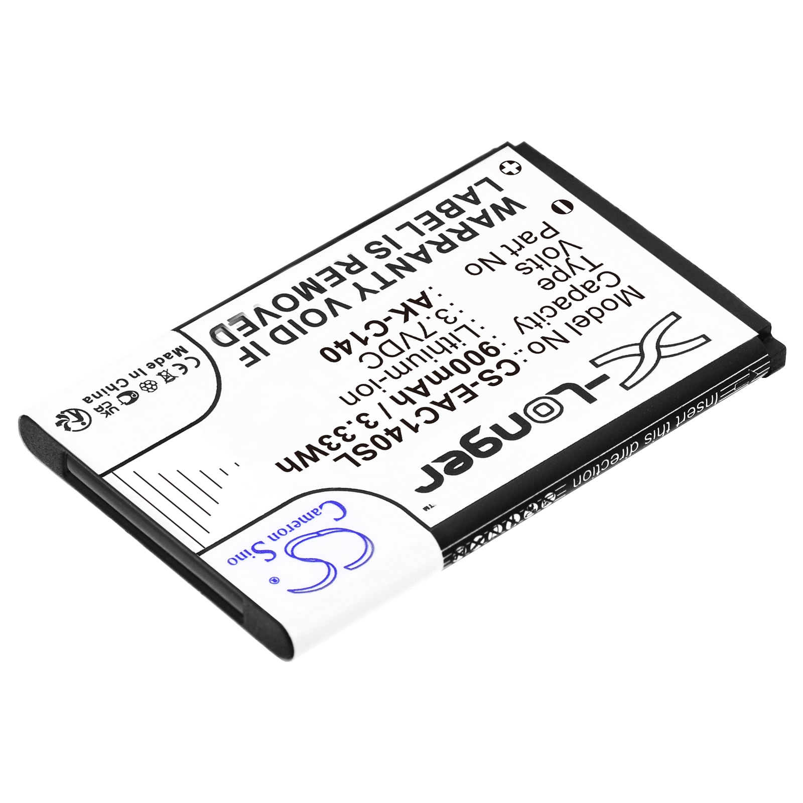 Batteri for SmartPhone, mobil for Artfone C3, CS181, CS181A etc.