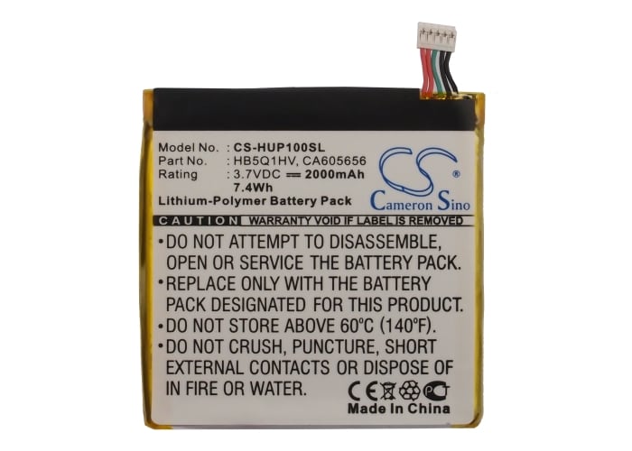 Batteri for SmartPhone, Mobil for Huawei Ascend P1 XL, U9200E, Ascend D1 Quad XL og andre.