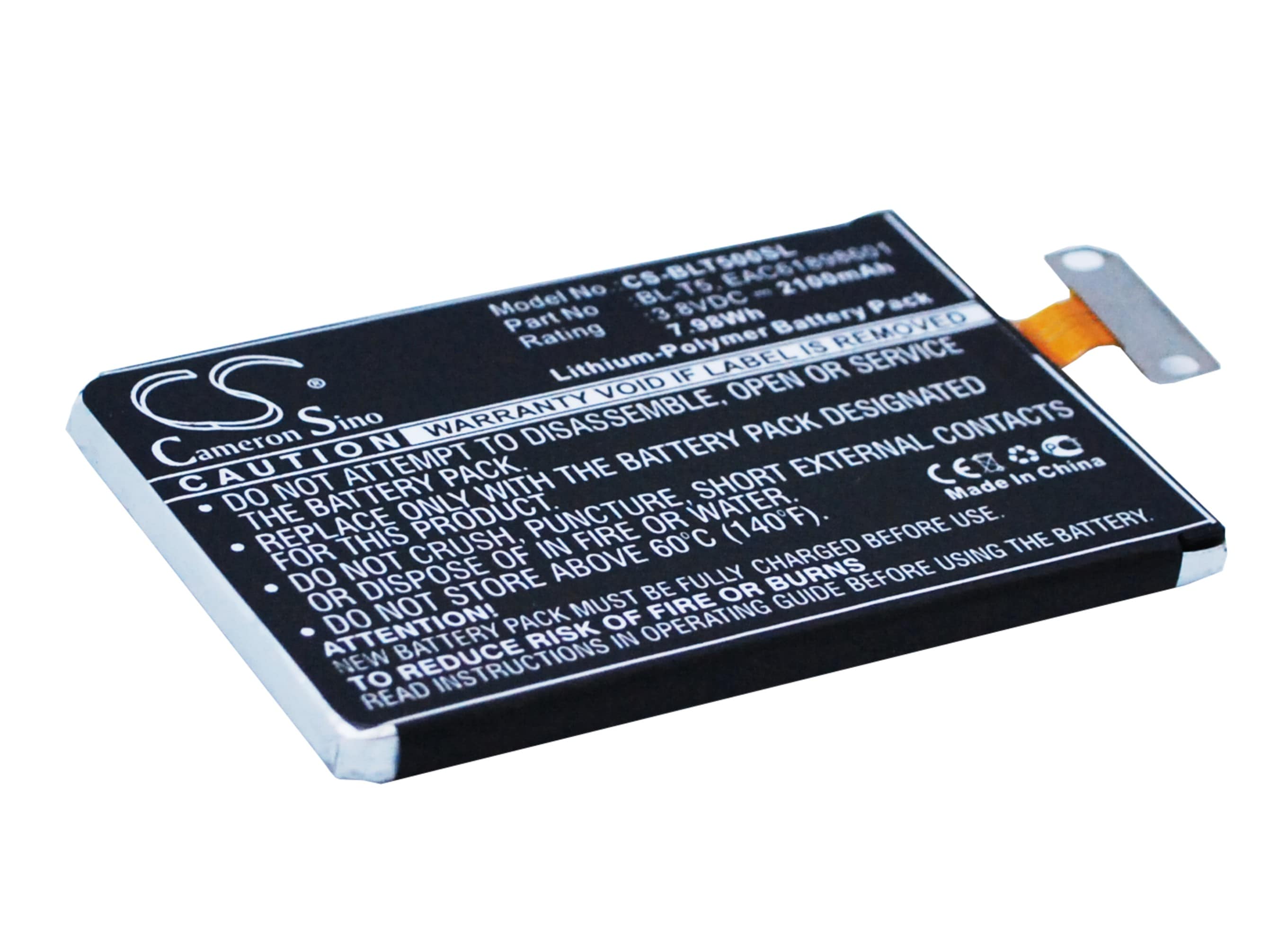Batteri for SmartPhone, Mobil for LG Nexus 4, E960, Nexus 4 16GB og andre.