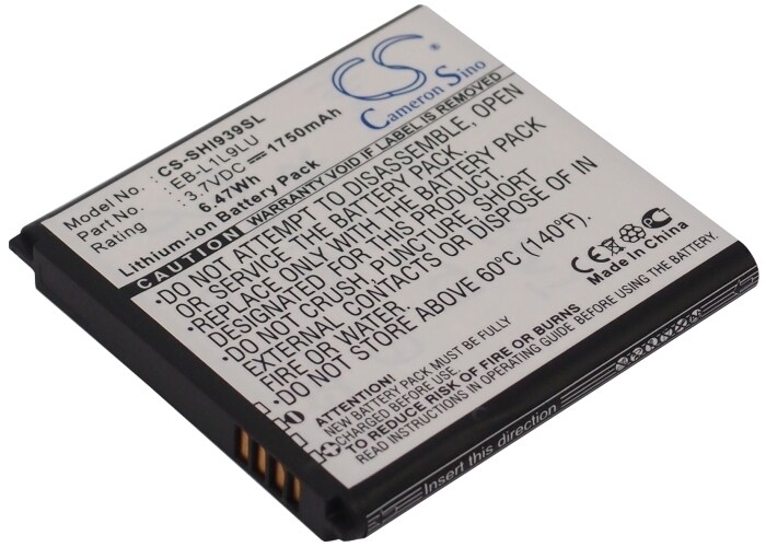 Batteri for SmartPhone, Mobil for Samsung SCH-I939D, Galaxy S3 Duos