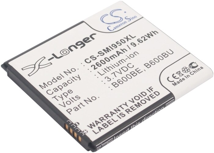 Batteri for SmartPhone, Mobil for Samsung Galaxy S4, Galaxy S4 LTE, GT-I9500 og andre.