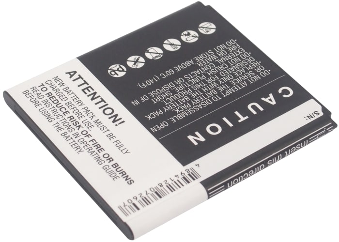 Batteri for SmartPhone, Mobil for Samsung Galaxy S4, Galaxy S4 LTE, GT-I9500 og andre.