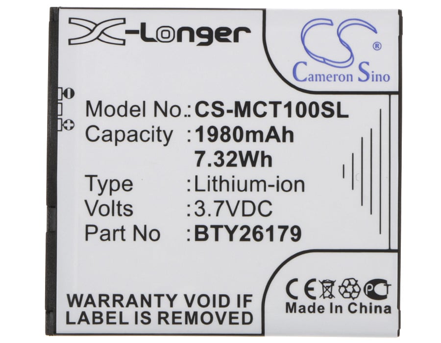 Batteri for SmartPhone, Mobil for Mobistel Cynus T1