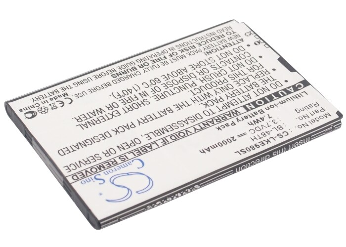 Batteri for SmartPhone, Mobil for LG E940, E980, E977 og andre.