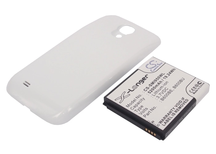 Batteri for SmartPhone, Mobil for Samsung Galaxy S4, Galaxy S4 LTE, GT-I9500 og andre.