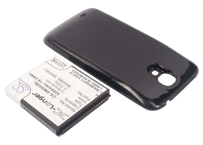 Batteri for SmartPhone, Mobil for Samsung Galaxy S4, Galaxy S4 LTE, GT-I9500 og andre.