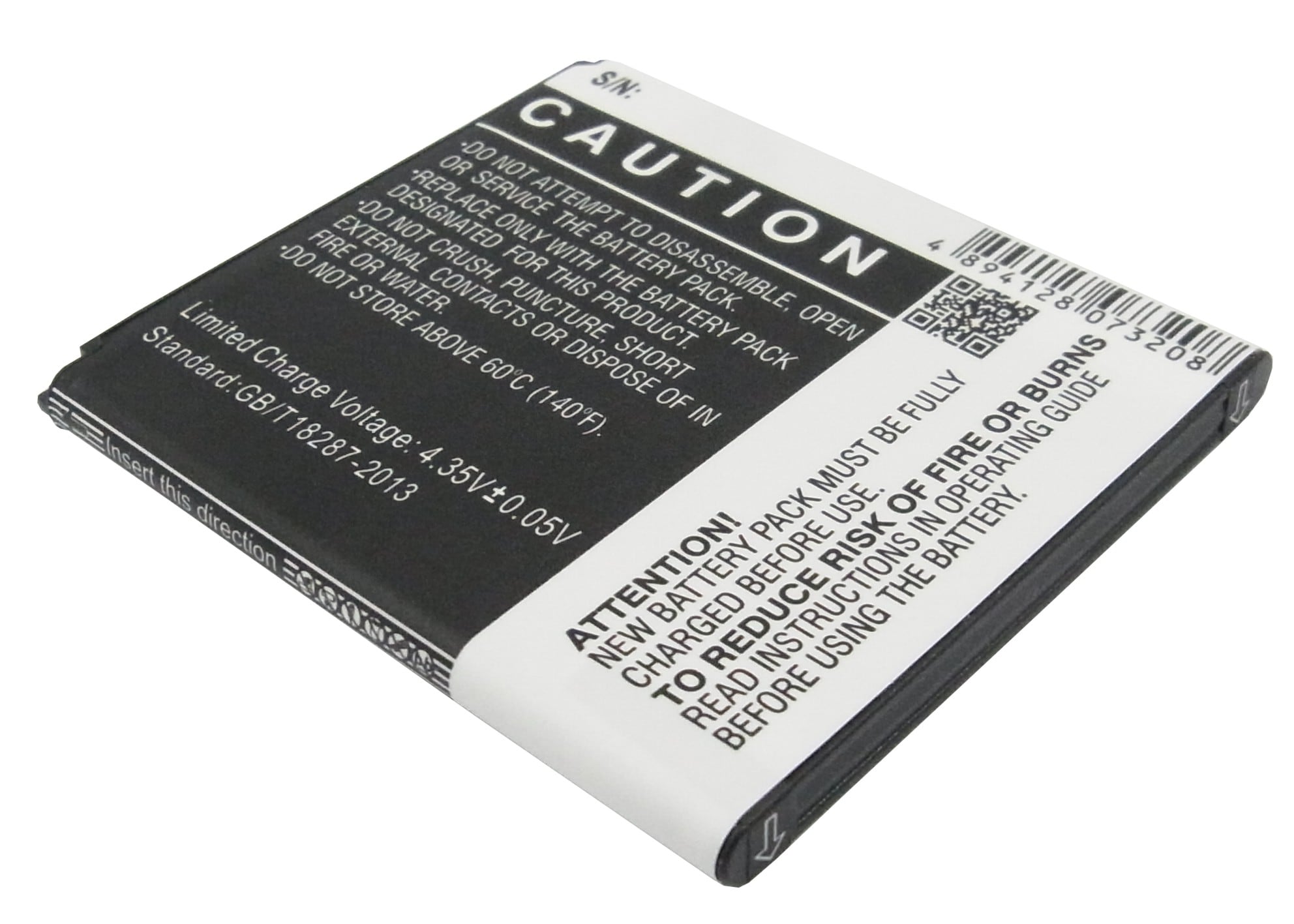 Batteri for SmartPhone, Mobil for Samsung Galaxy S4, Galaxy S4 LTE, GT-I9500 og andre.