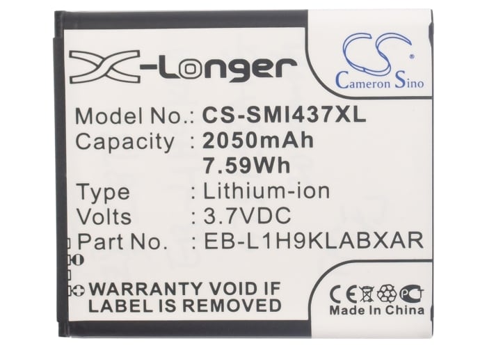 Batteri for SmartPhone, Mobil for Samsung GT-I8730T, Galaxy Express 4G LTE og andre.