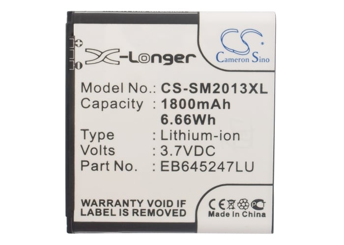 Batteri for SmartPhone, Mobil for Samsung SCH-W2013, GT-B9388