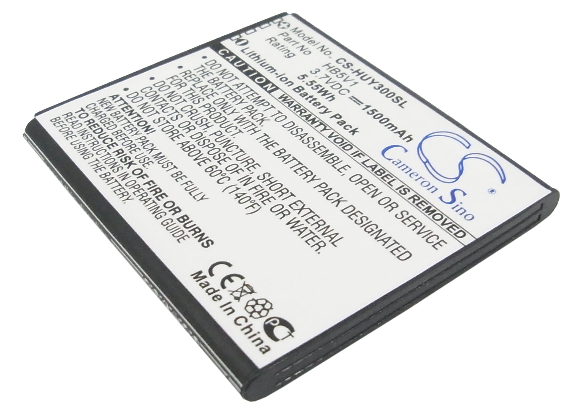 Batteri for SmartPhone, mobil for Huawei Y300, Y300C, U8833 og andre.