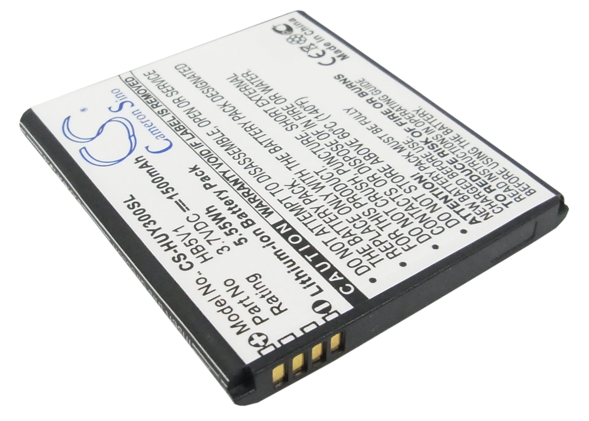 Batteri for SmartPhone, mobil for Huawei Y300, Y300C, U8833 og andre.
