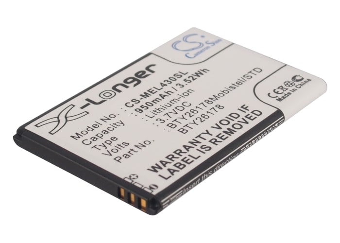 Batteri for SmartPhone, Mobil for Mobistel EL430, EL430 Dual