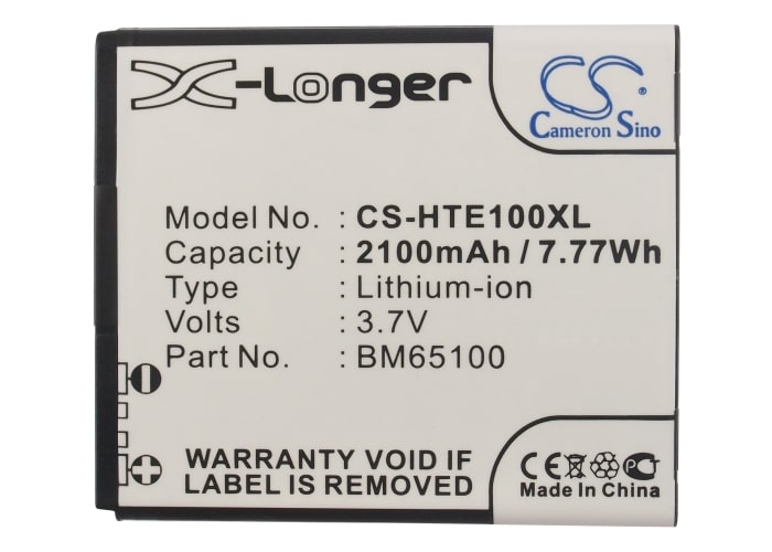 Batteri for SmartPhone, Mobil for HTC e1, 603e, CSN etc.
