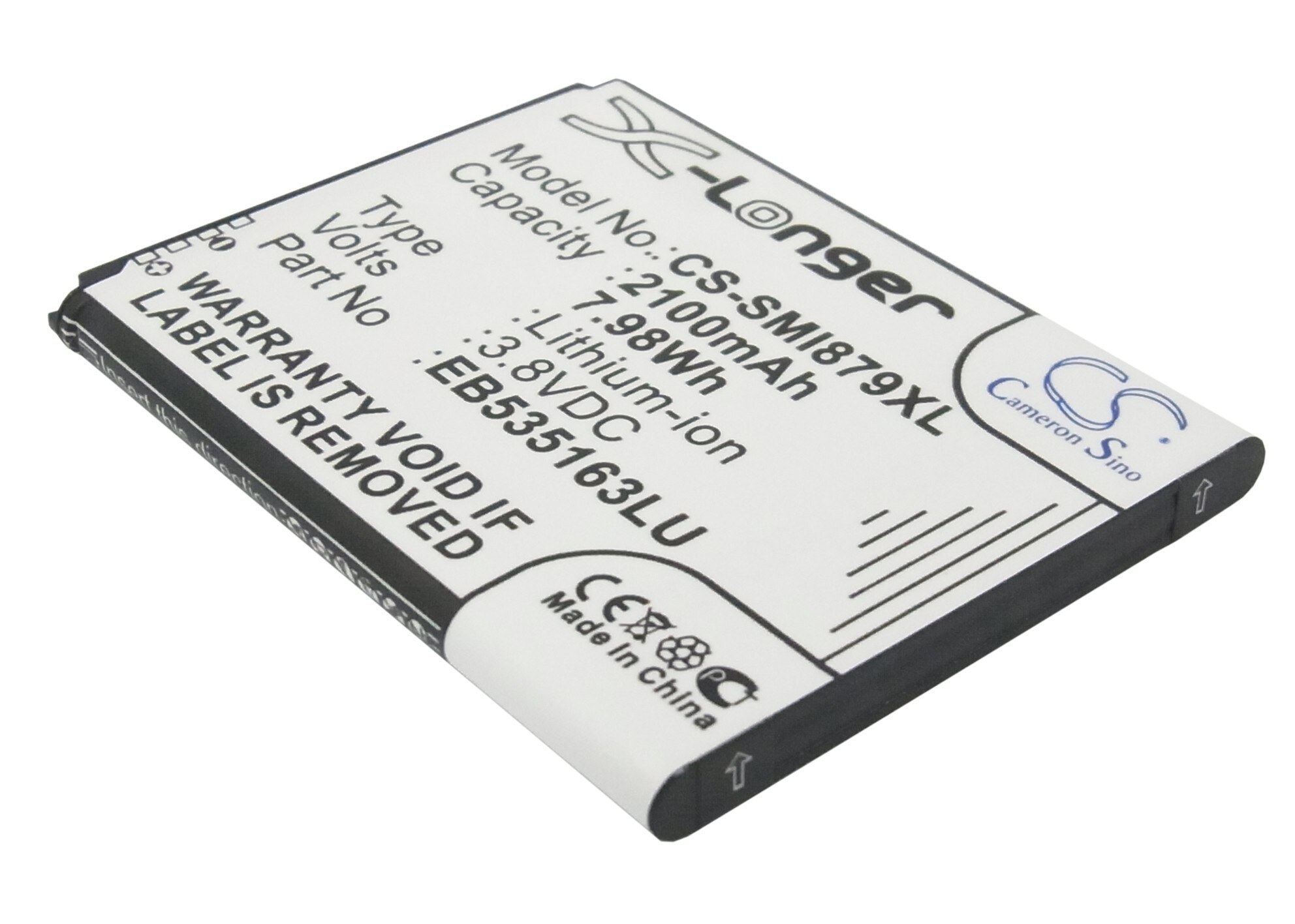 Batteri for SmartPhone, Mobil for Samsung GT-i9080, GT-i9082, Galaxy Grand og andre.