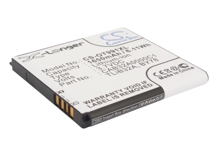 Batteri for SmartPhone, Mobil for Alcatel OT-991D, OT-991, OT-991 Play og andre.