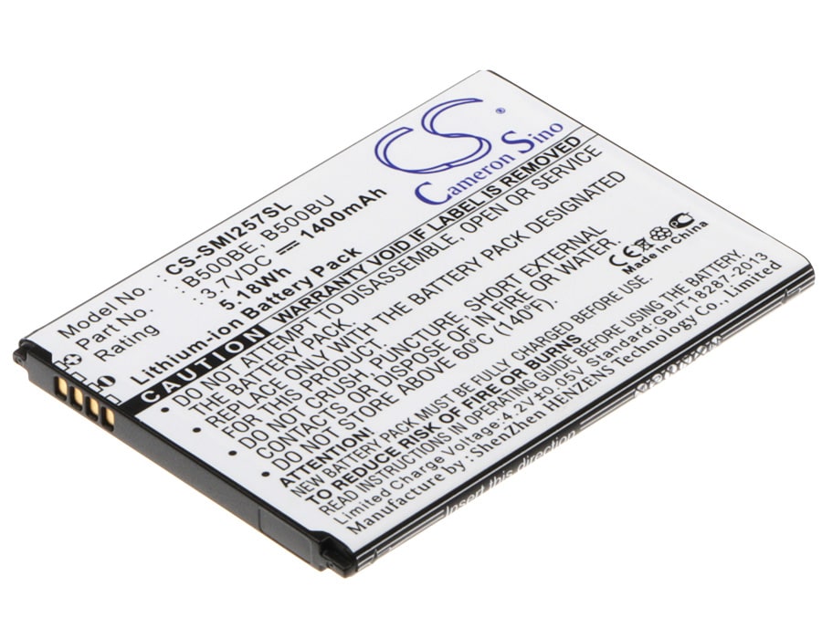 Batteri for SmartPhone, Mobil for Samsung GT-I9190, Galaxy S4 Mini og andre.