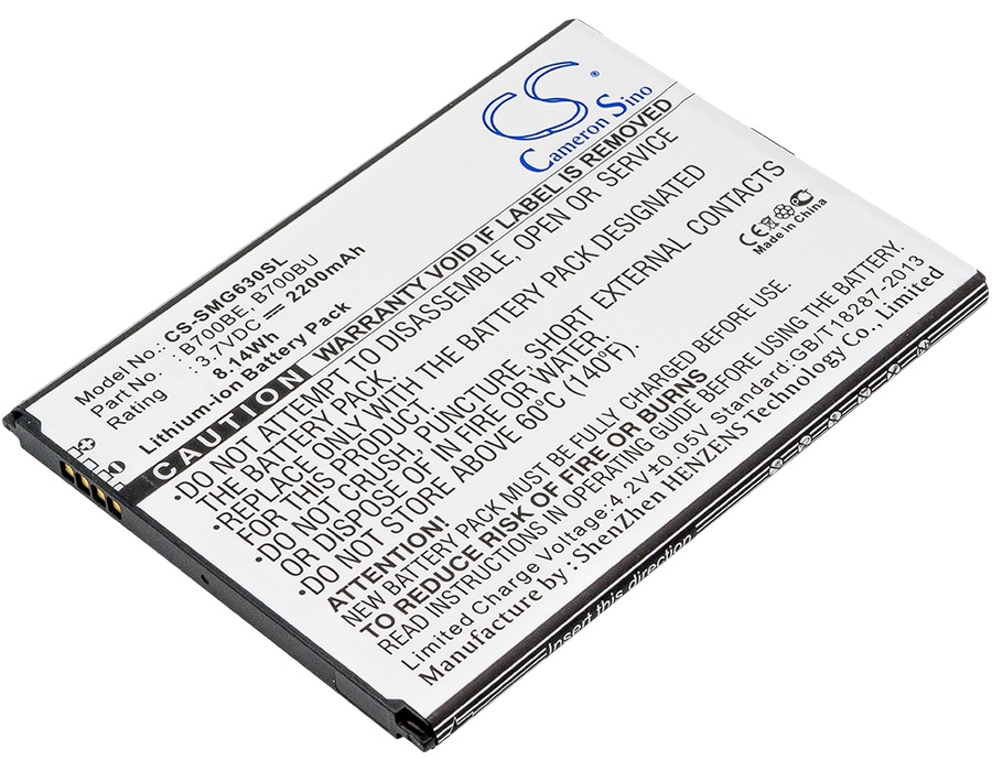 Batteri for SmartPhone, Mobil for Samsung GT-I9200, GT-i9205 og andre.