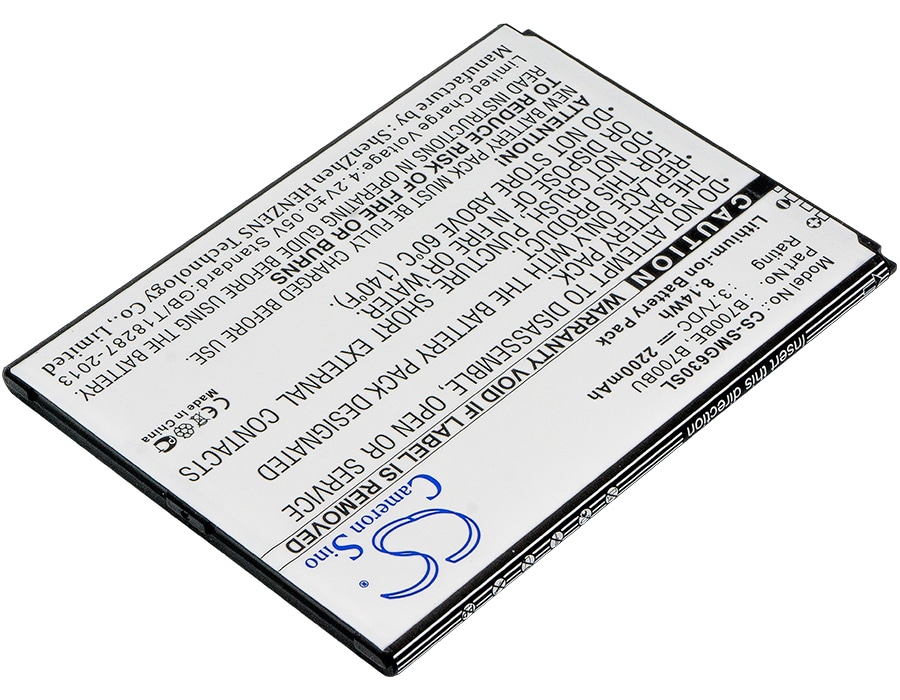 Batteri for SmartPhone, Mobil for Samsung GT-I9200, GT-i9205 og andre.