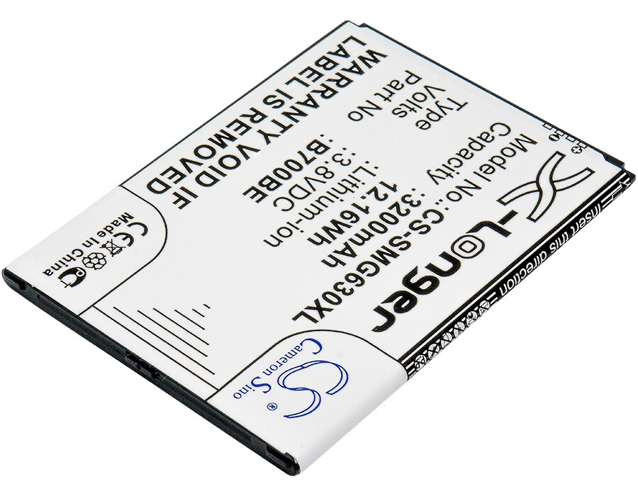 Batteri for SmartPhone, Mobil for Samsung GT-I9200, GT-i9205 og andre.