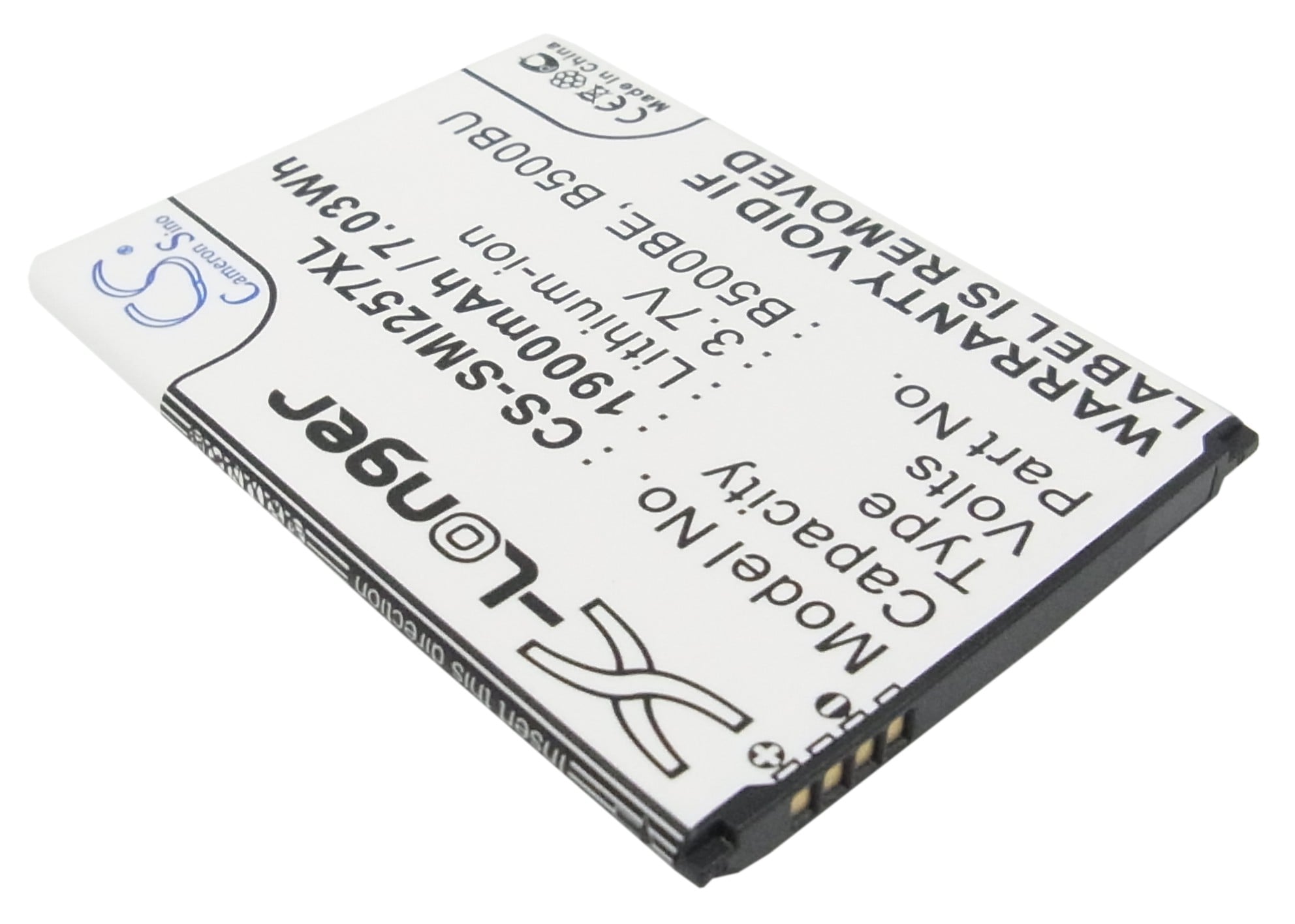 Batteri for SmartPhone, Mobil for Samsung GT-i9190, Galaxy S4 Mini og andre.
