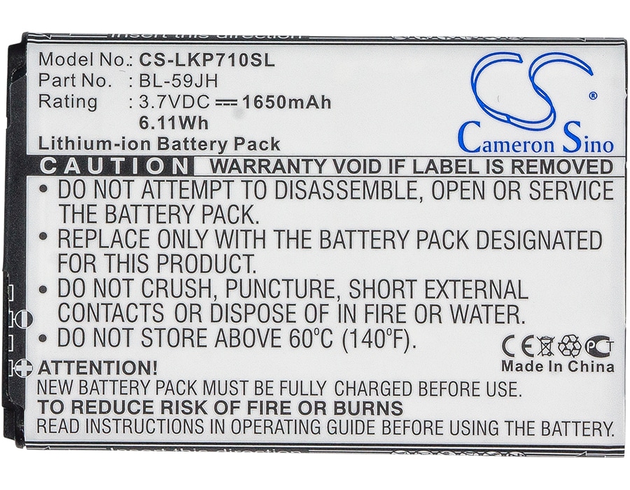 Batteri for SmartPhone, Mobil for Verizon ENACT, Lucid 2, VS870