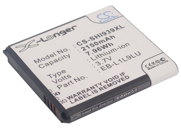 Batteri for SmartPhone, Mobil for Samsung SCH-I939D, Galaxy S3 Duos