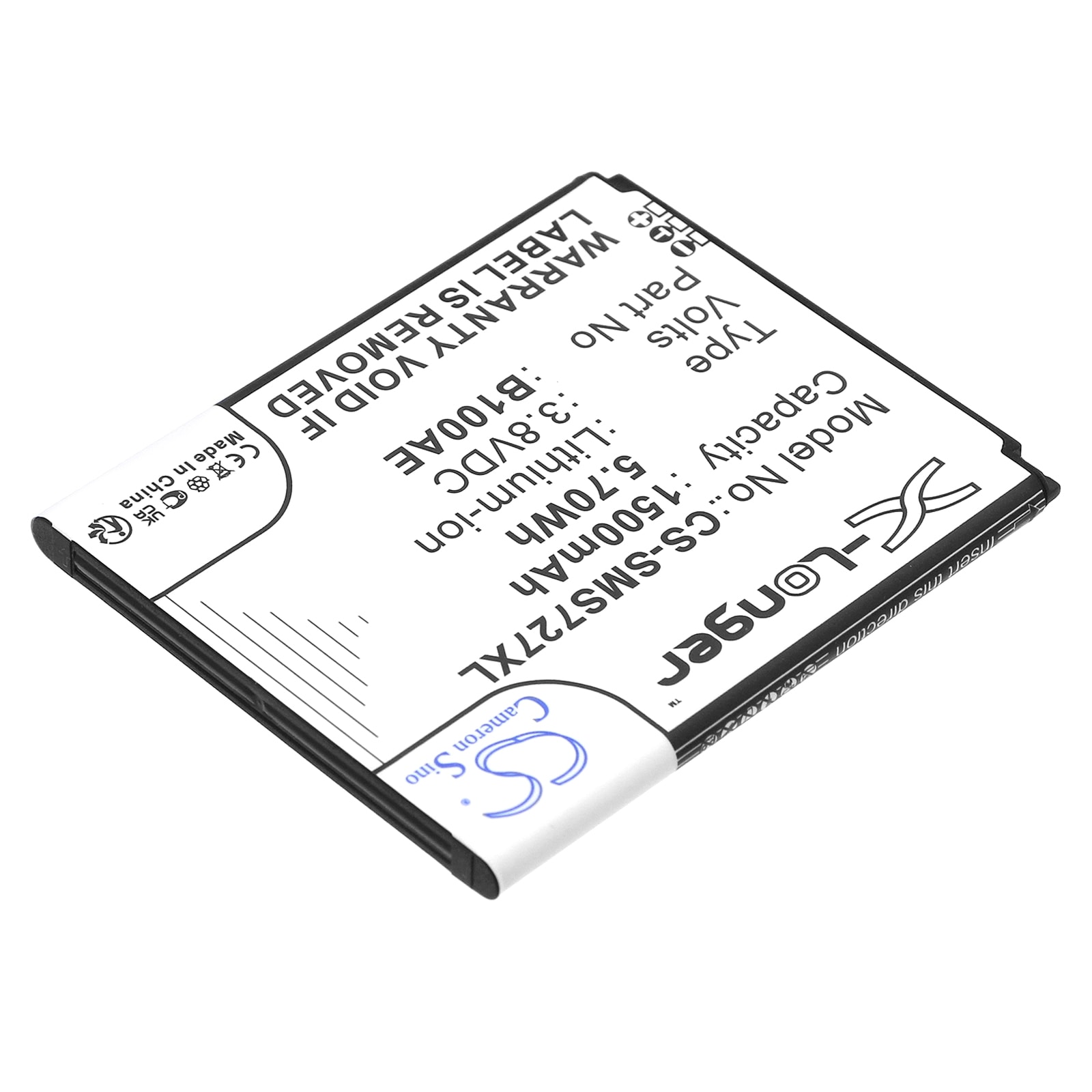 Batteri for SmartPhone, Mobil for Samsung GT-S7270, GT-S7272, Galaxy Ace 3 og andre.
