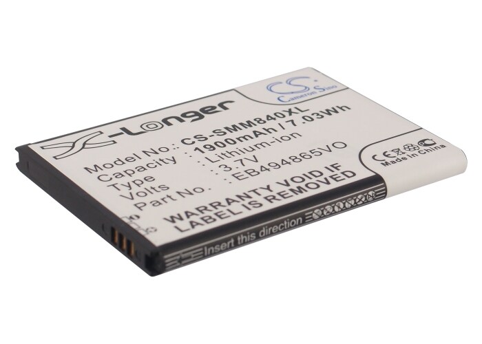 Batteri til SmartPhone, mobil til BoostMobile SPH-M840, Galaxy Ring osv.
