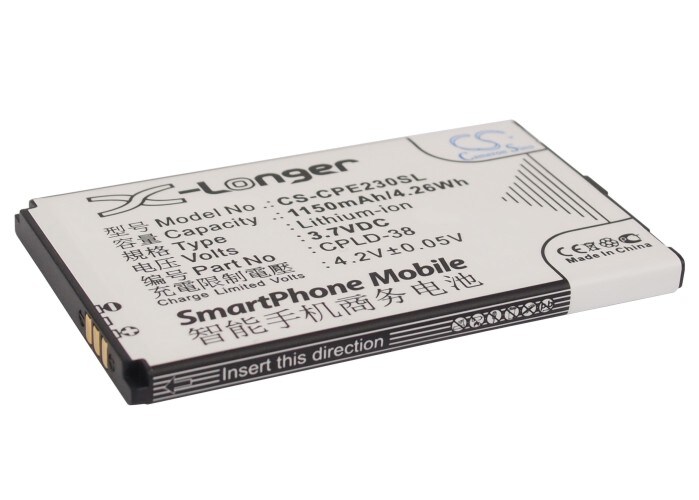 Batteri for SmartPhone, mobil for Coolpad E230, F608, F603 etc.