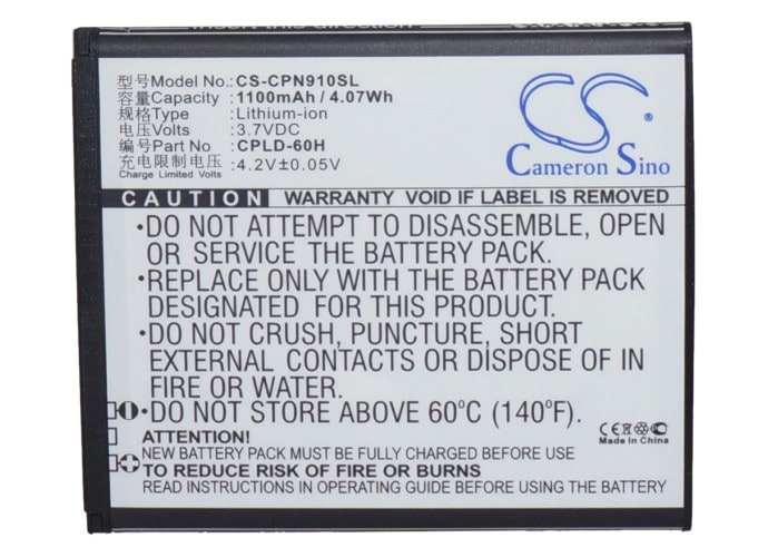 Batteri for SmartPhone, Mobil for Coolpad 9100, N916, 8150 etc.