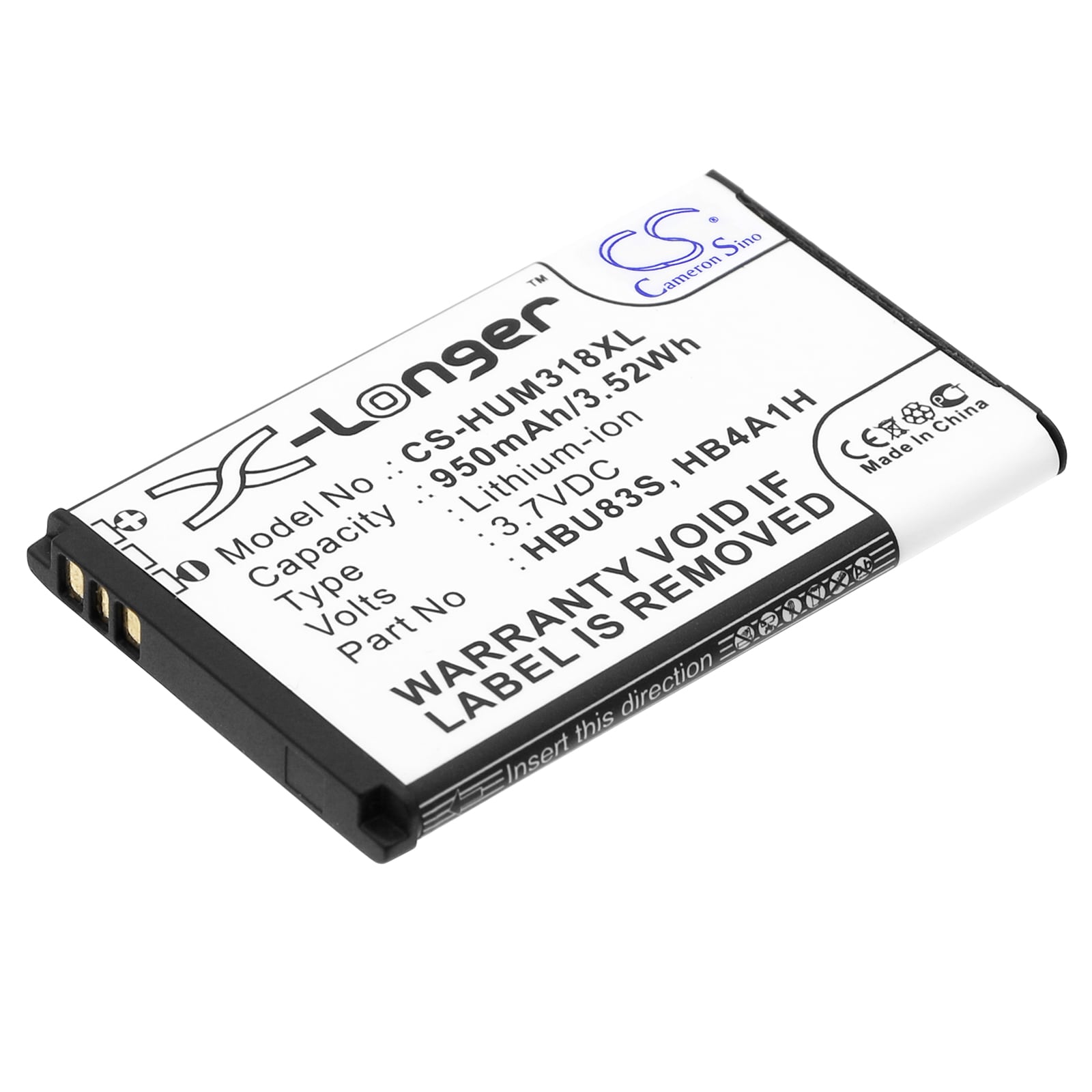 Batteri for SmartPhone, Mobil for Vodafone VF716, VF736, 715 og andre.