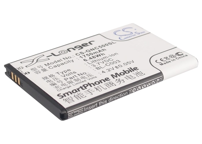 Batteri for smarttelefon, mobil for GIONEE C500, C600