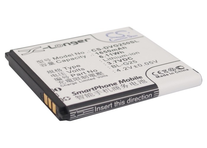 Batteri for smarttelefon, mobil for DOOV G25, D770, D3