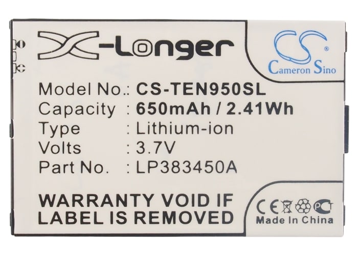 Batteri for SmartPhone, Mobil for TELEFUNKEN europhone T95, T95