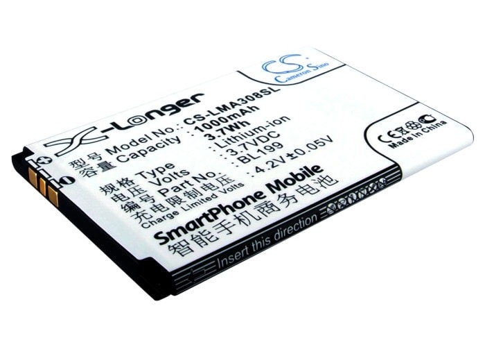 Batteri for SmartPhone, Mobil for Lenovo MA308, MA309