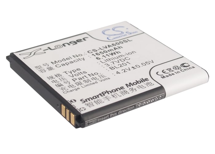 Batteri for SmartPhone, Mobil for Lenovo A60+
