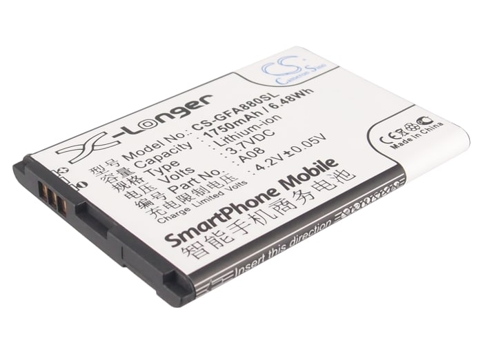 Batteri for SmartPhone, mobil for GFive A79, A86, A78 etc.