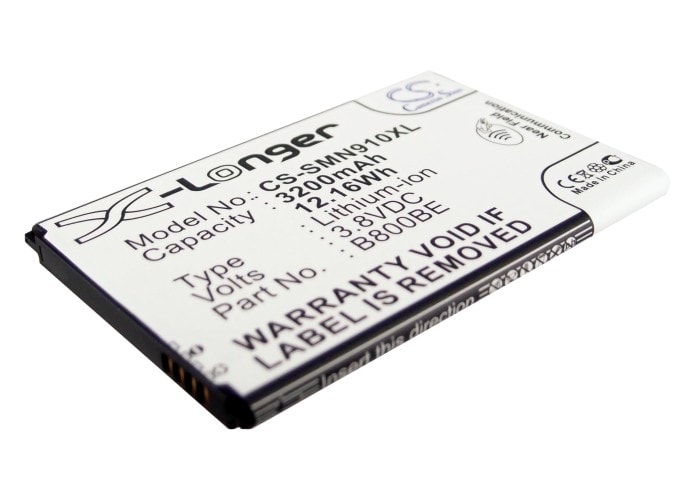 Batteri for SmartPhone, Mobil for Samsung SM-N900, SM-N9005, Galaxy Note 3 og andre.