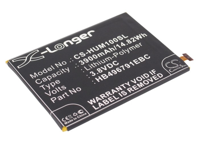 Batteri for SmartPhone, Mobil for Huawei Ascend Mate, MT1-U0, MT1-U06 og andre.