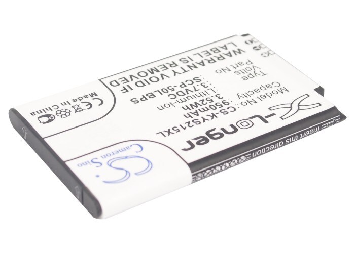 Batteri for SmartPhone, Mobil for Kyocera Kona S2150, Kona S2151, Coast S2151 og andre.