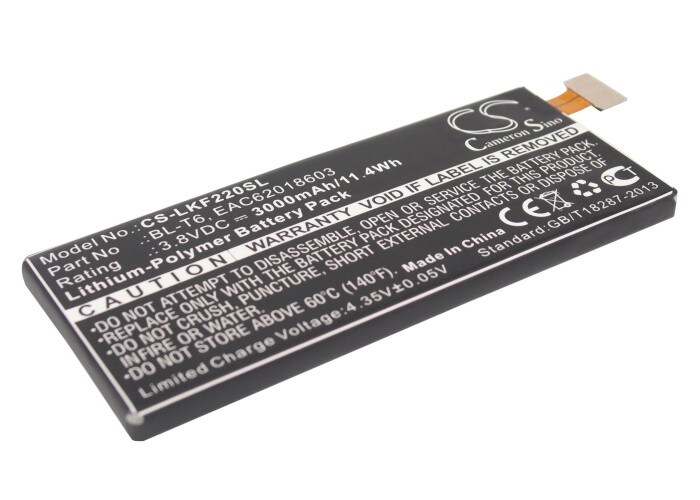 Batteri for SmartPhone, Mobil for $ 0000016n Optimus GK, F220S, F220K etc.