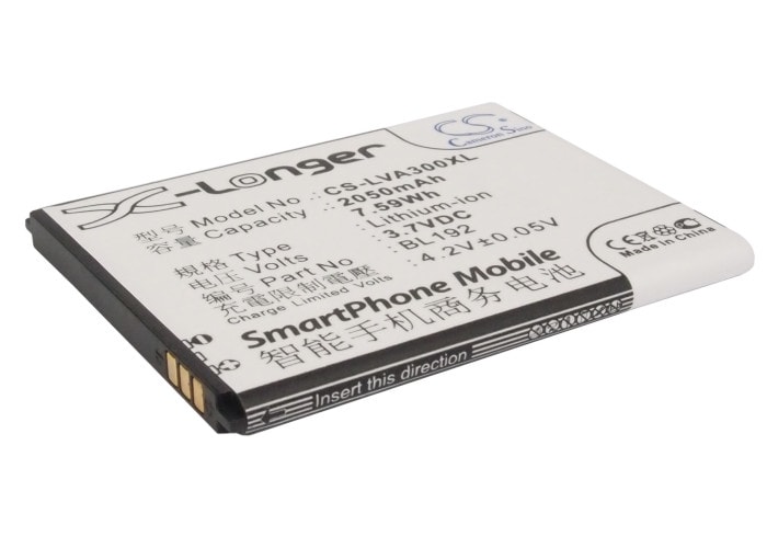 Batteri for SmartPhone, Mobil for Lenovo A300, A590, A750