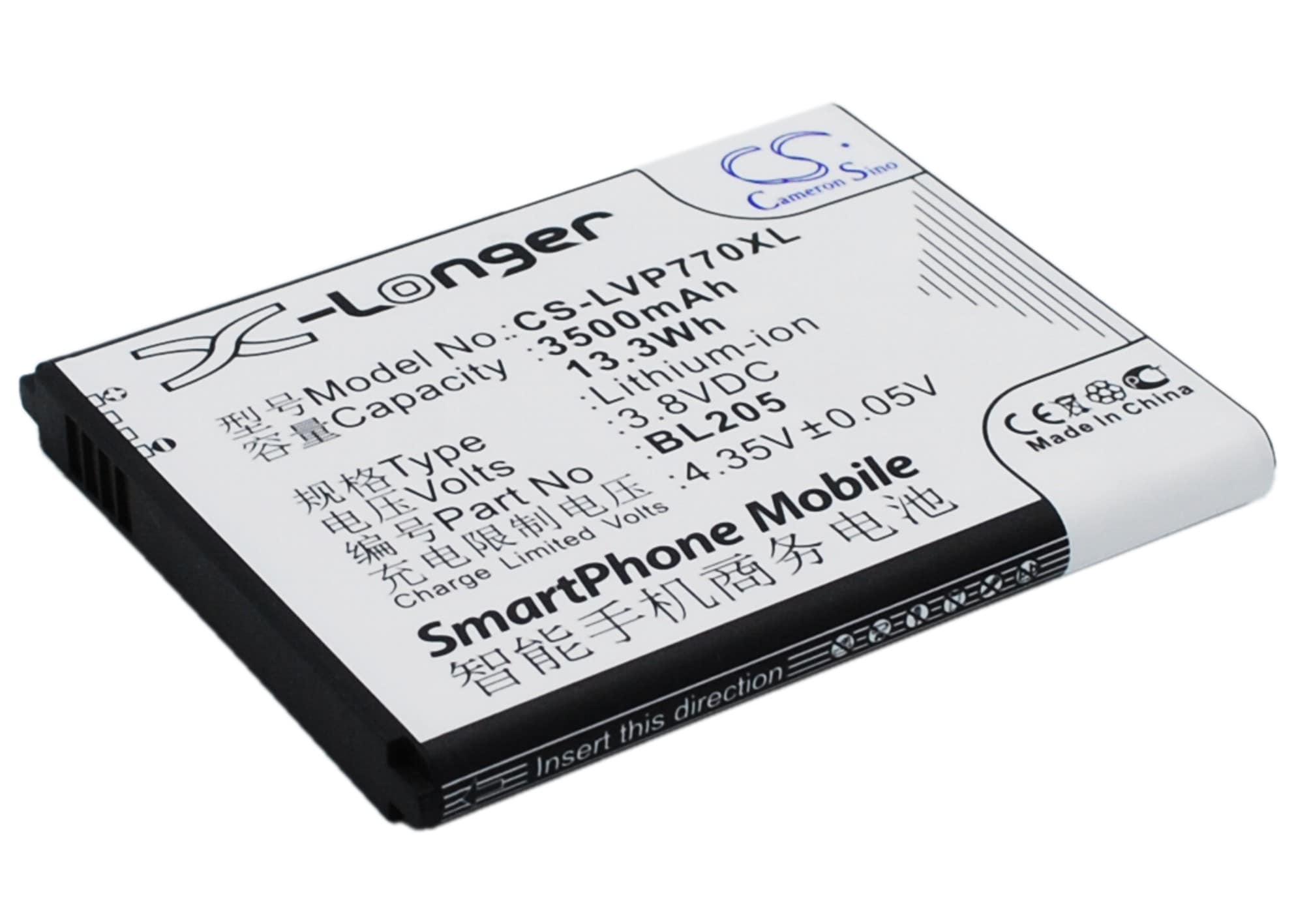 Batteri for SmartPhone, Mobil for Lenovo P770