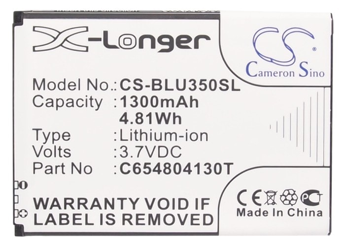 Batteri for SmartPhone, Mobil for BLU DASH 3.5, D170