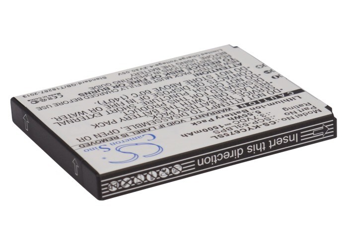 Batteri til smarttelefon, mobil for Kyocera Hydro Elite, C6750, Hydro Elite 4G LTE