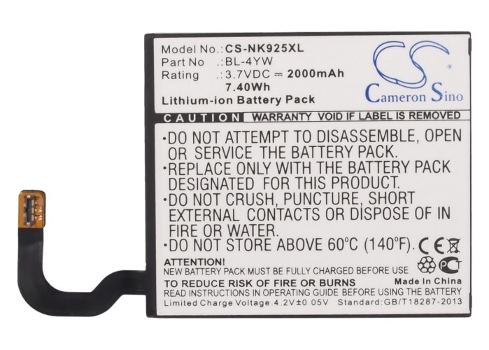 Batteri for SmartPhone, Mobil for Microsoft Lumia 925, Lumia 925T, Lumia 925.2