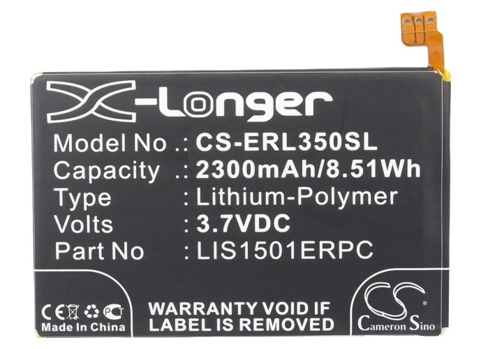 Batteri for SmartPhone, Mobil for Sony Ericsson Xperia C6502, Xperia C6503 og andre.