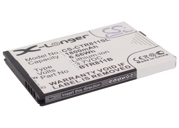 Batteri for SmartPhone, mobil for Casio Commando 2, Commando 4G LTE, C811 og andre.